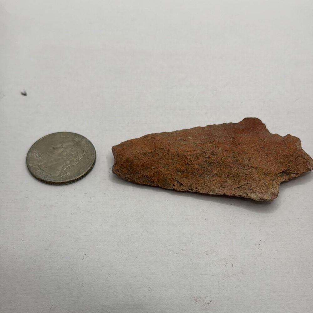 Colorful Adena Point/Arrowhead Indian Artifact